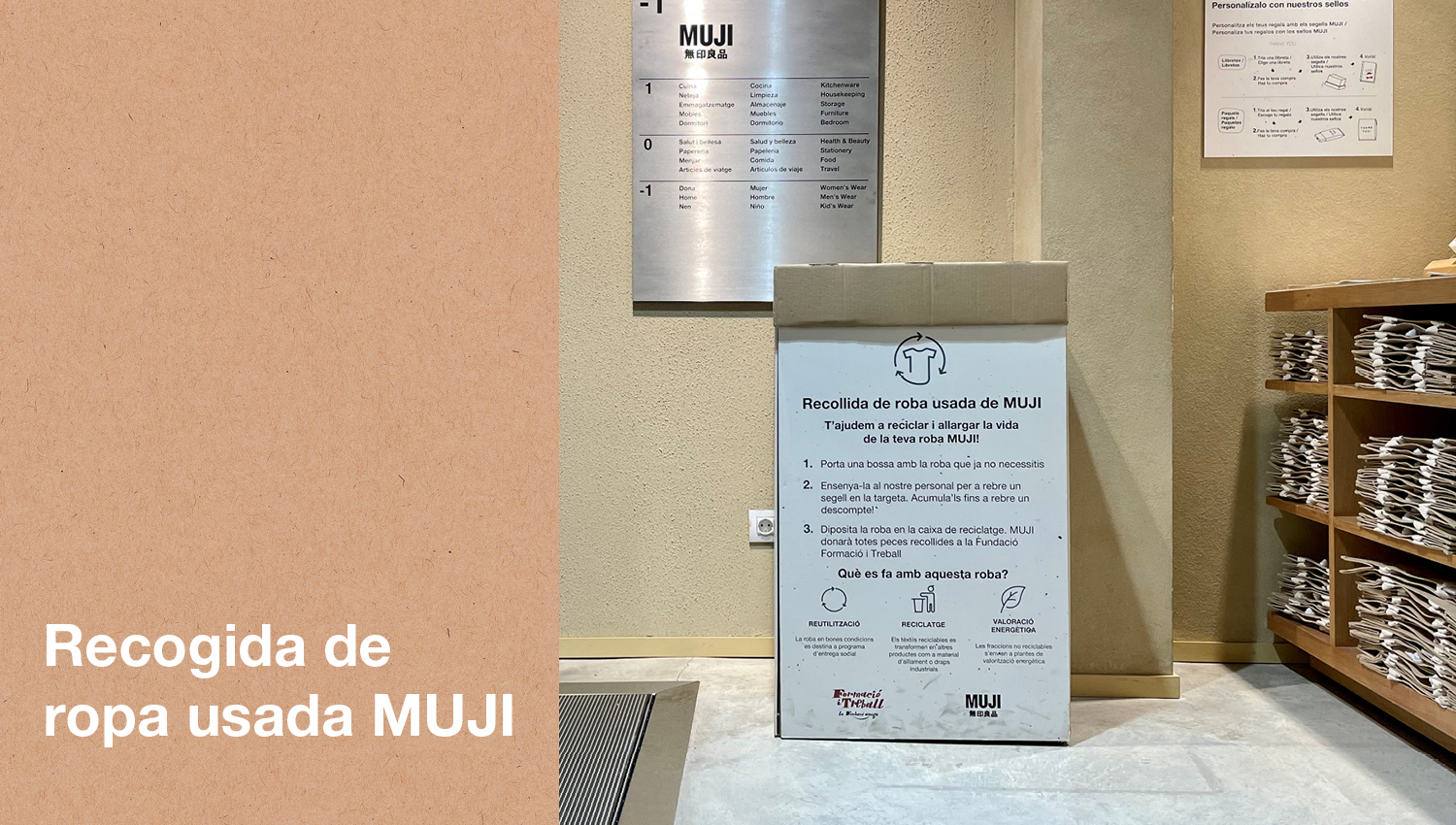 <h1>Recogida de ropa usada Muji</h1>