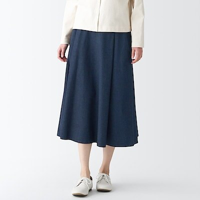 Stretch Lightweight Denim Skirt