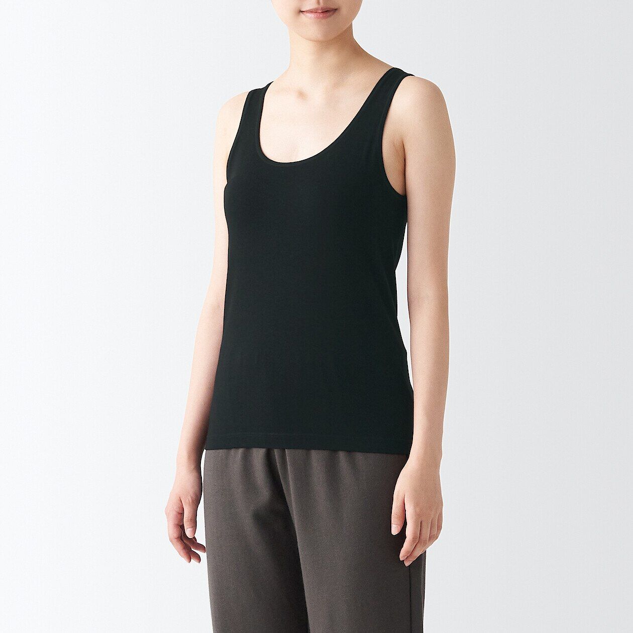 Thin Cotton Tank top | MUJI